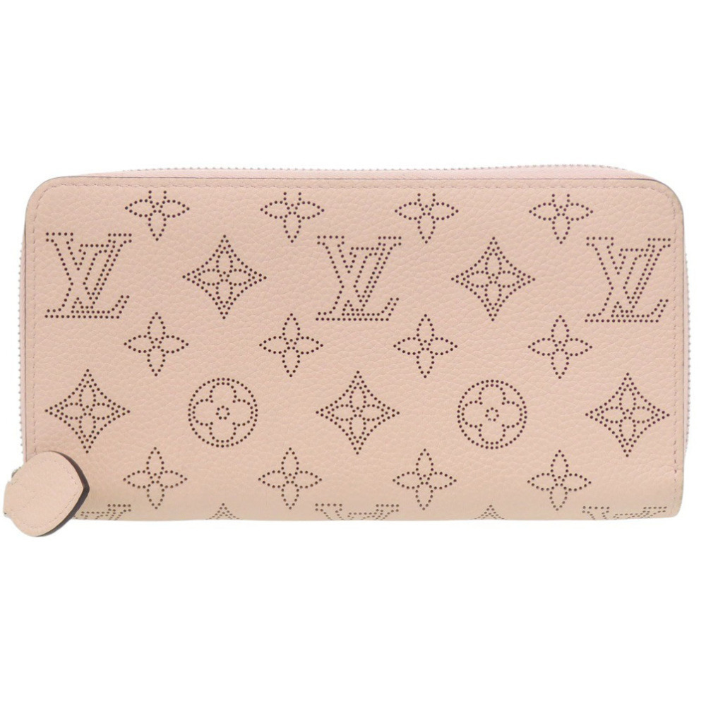 Louis Vuitton Zippy Wallet Monogram Mahina M61868 IC Magnolia Long LV 0231 LO...